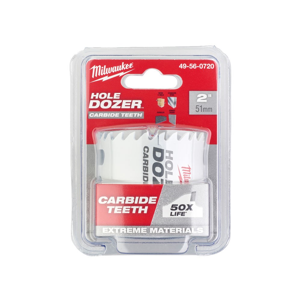 Gręžimo karūna su karbido dantukais TCT Ø51mm Gręžimo karūna su karbido dantukais TCT Ø51mm - Image 2