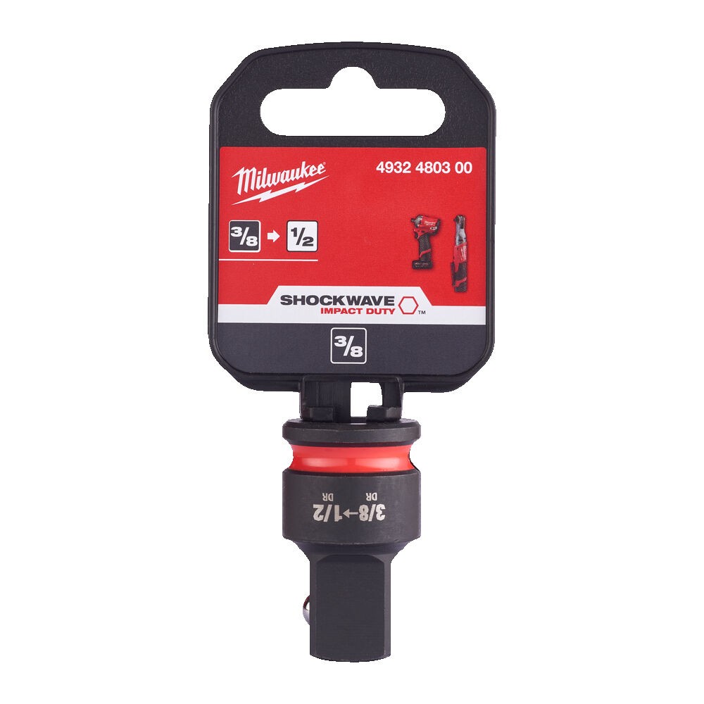 Smūginis adapteris iš 3/8" kvadrato į -> 1/2″ kvadrata Smūginis adapteris iš 3/8" kvadrato į -> 1/2″ kvadrata
