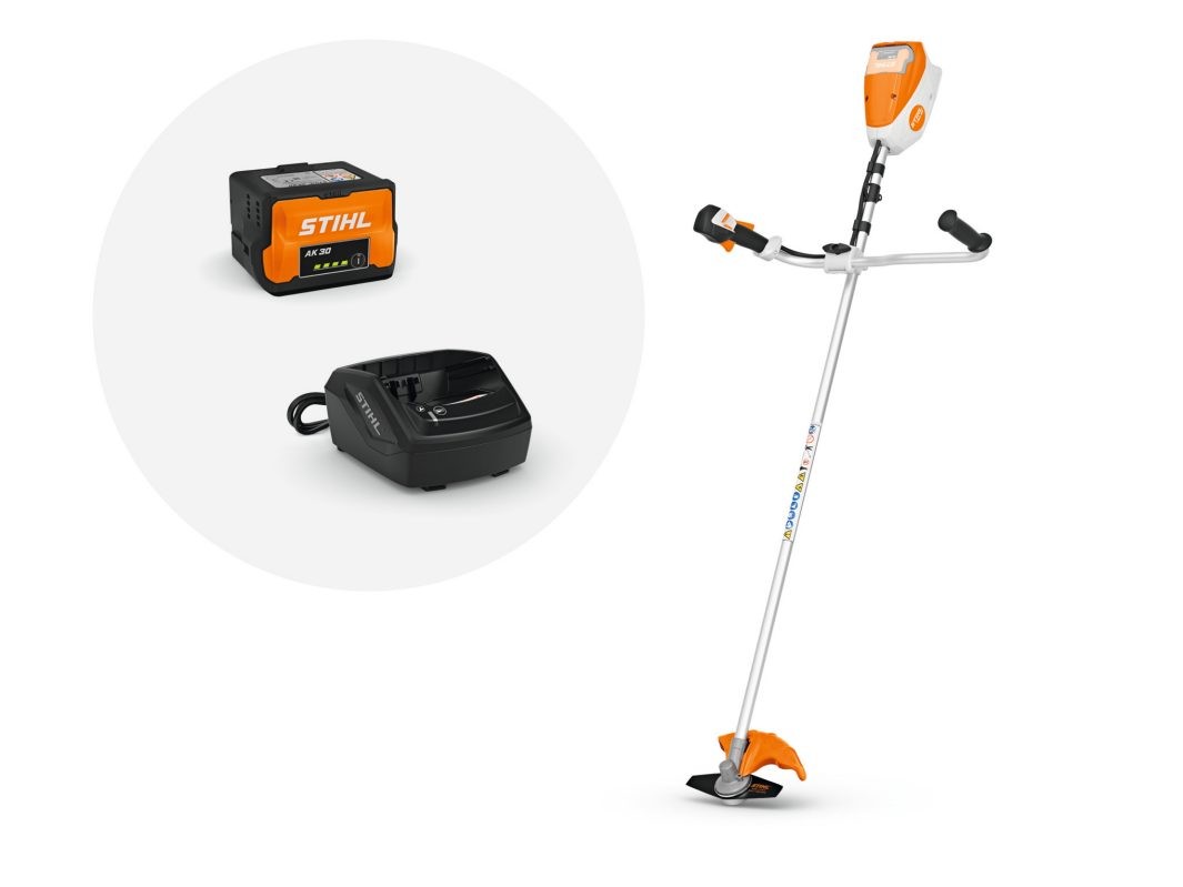 Žoliapjovė akumuliatorinė STIHL FSA 80.0 ( su akum. AK 30 S ir įkrovikliu AL 101 ) Žoliapjovė akumuliatorinė STIHL FSA 80.0 ( su akum. AK 30 S ir įkrovikliu AL 101 )