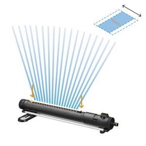 X-series™ švytuoklinis purkštuvas L
