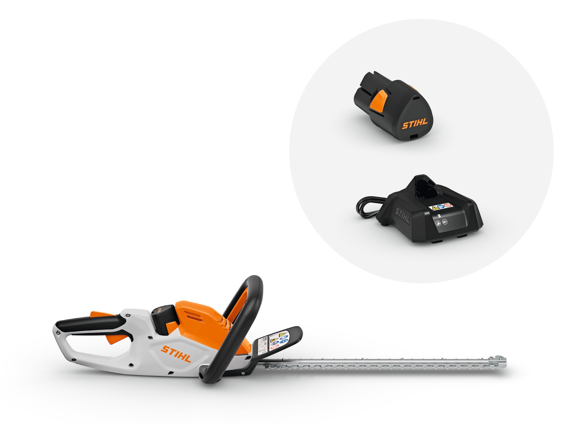 Akum. gyvatvorių žirklės STIHL HSA 30 SET (su įkrov. AL 1 ir akum. AS 2) Akum. gyvatvorių žirklės STIHL HSA 30 SET (su įkrov. AL 1 ir akum. AS 2)