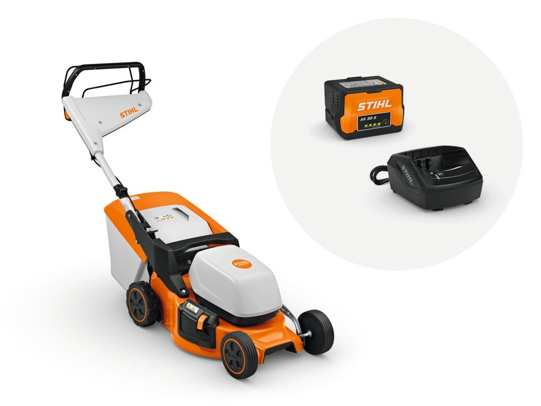Vejapjovė STIHL Compact RMA 248.3 T SET (AK 30 S ir AL 101) Vejapjovė STIHL Compact RMA 248.3 T SET (AK 30 S ir AL 101)