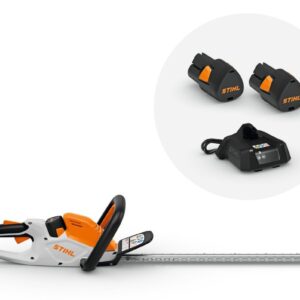 Žirklės gyvatvorių akumuliatorinės STIHL HSA 40.0 SET (su 2 x AS 2 ir ALS 31)