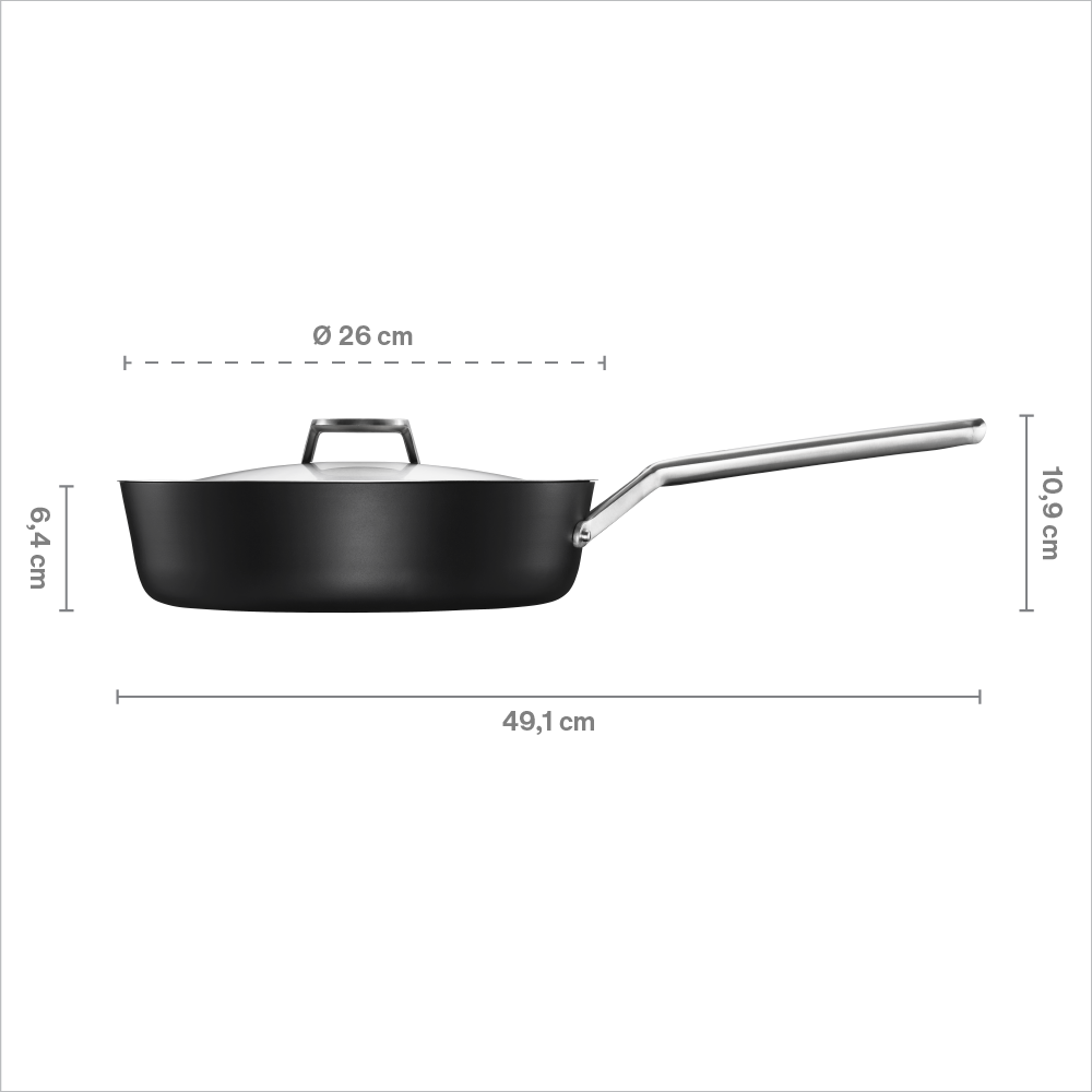 Taiten keptuvė-troškinimo indas 26 cm Taiten keptuvė-troškinimo indas 26 cm - Image 3