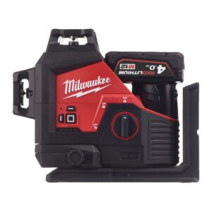 Akumuliatorinis lazerinis 360° nivelyras M12 3PL-401C