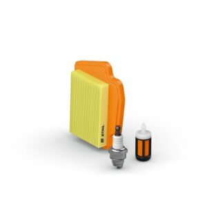 Rinkinys serviso Nr. 44 - Filtras oro + žvakė-14mm + filtras kuro (FS490,491,510,511,560,561)