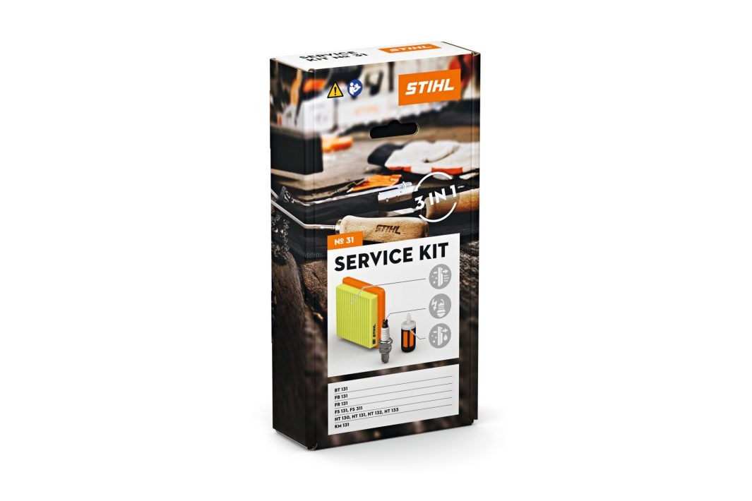Rinkinys serviso Nr. 31 – Filtras oro + žvakė-10mm + filtras kuro (FS131,FS311,BT131,HT131,HT133,KM131) Rinkinys serviso Nr. 31 - Filtras oro + žvakė-10mm + filtras kuro (FS131,FS311,BT131,HT131,HT133,KM131) - Image 4