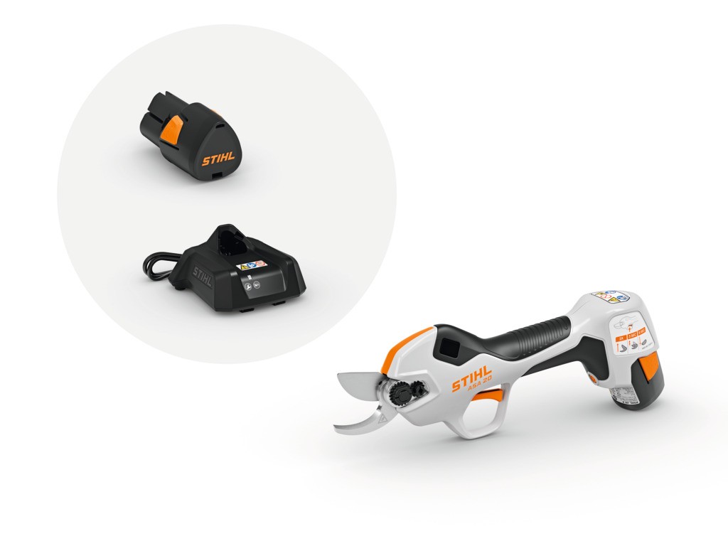 Sekatorius akumuliatorinis STIHL ASA 20 komplektas su įkrov. AL 1 ir akum. AS 2 Sekatorius akumuliatorinis STIHL ASA 20 komplektas su įkrov. AL 1 ir akum. AS 2