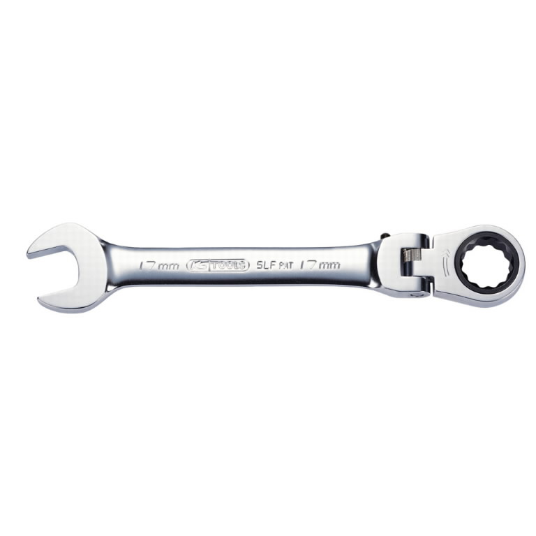 Kombinuotas terkšlinis raktas lanksčia galvute GEAR+ 12mm, KS Tools Kombinuotas terkšlinis raktas lanksčia galvute GEAR+ 12mm, KS Tools