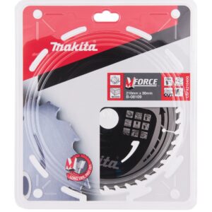 Pjovimo diskas, medienai M-FORCE 210X2.3X30mm 15° T40