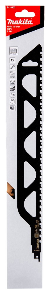 Pjūklelis tiesiniam pjūklui akytam betonui 455mm Pjūklelis tiesiniam pjūklui akytam betonui 455mm