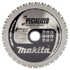Pjovimo diskas metalui 150x1.1x20mm 0°, 33dant.