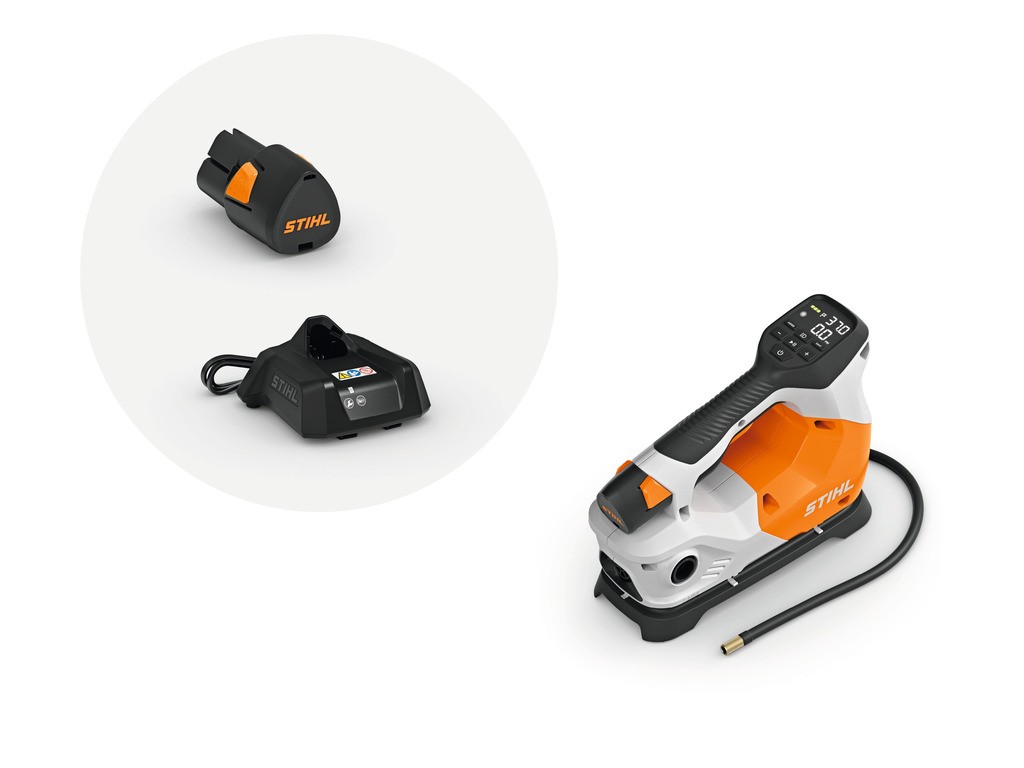 Akumuliatorinis kompresorius STIHL KOA 20 (su AS 2 ir AL 1) Akumuliatorinis kompresorius STIHL KOA 20 (su AS 2 ir AL 1)