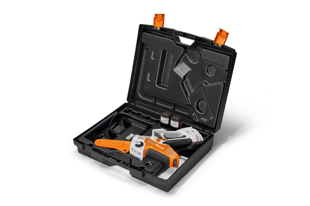 Genėtuvas šakų grandininis akumuliatorinis STIHL GTA 40.0 SET (su 2 x AS 2 ir AL 5-2) Genėtuvas šakų grandininis akumuliatorinis STIHL GTA 40.0 SET (su 2 x AS 2 ir AL 5-2) - Image 15