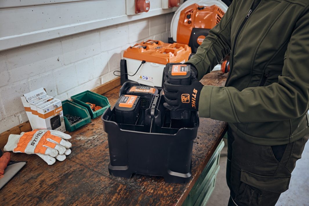Dėžė STIHL AP akumuliatoriams (6 vnt AP akum.) Dėžė STIHL AP akumuliatoriams (6 vnt AP akum.) - Image 8