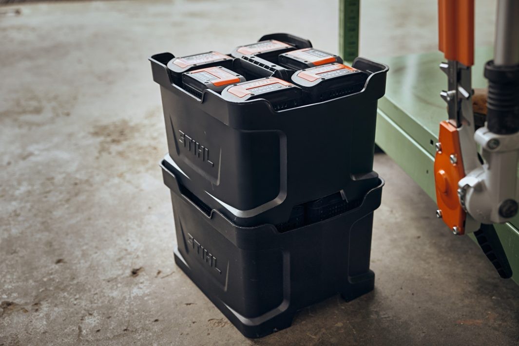 Dėžė STIHL AP akumuliatoriams (6 vnt AP akum.) Dėžė STIHL AP akumuliatoriams (6 vnt AP akum.) - Image 9