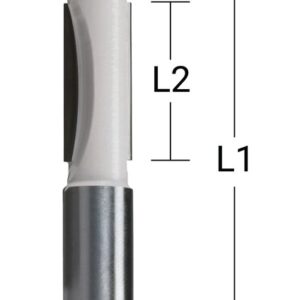 Lovelių freza "panel pilot" 6,4x19,0 mm/ 65,1mm, 8mm Kotelio skersmuo