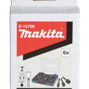 Magnetinių sukimo galvučių su koteliu 1/4" rinkinys (6,7,8,10,12,13 mm)