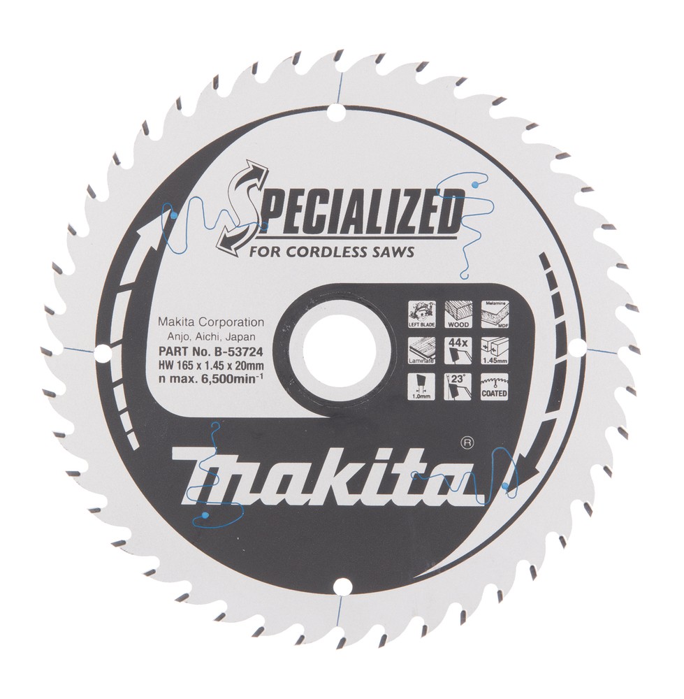 Diskas medienai/MDF/laminatui 165X1.45X20mm 23° T44 Diskas medienai/MDF/laminatui 165X1.45X20mm 23° T44 - Image 4