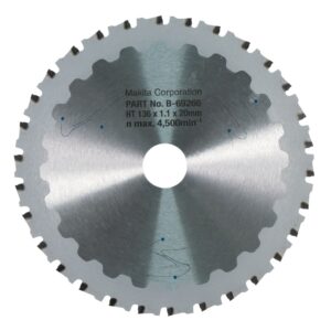 Pjovimo diskas metalui 136x20x1,1 30dant.