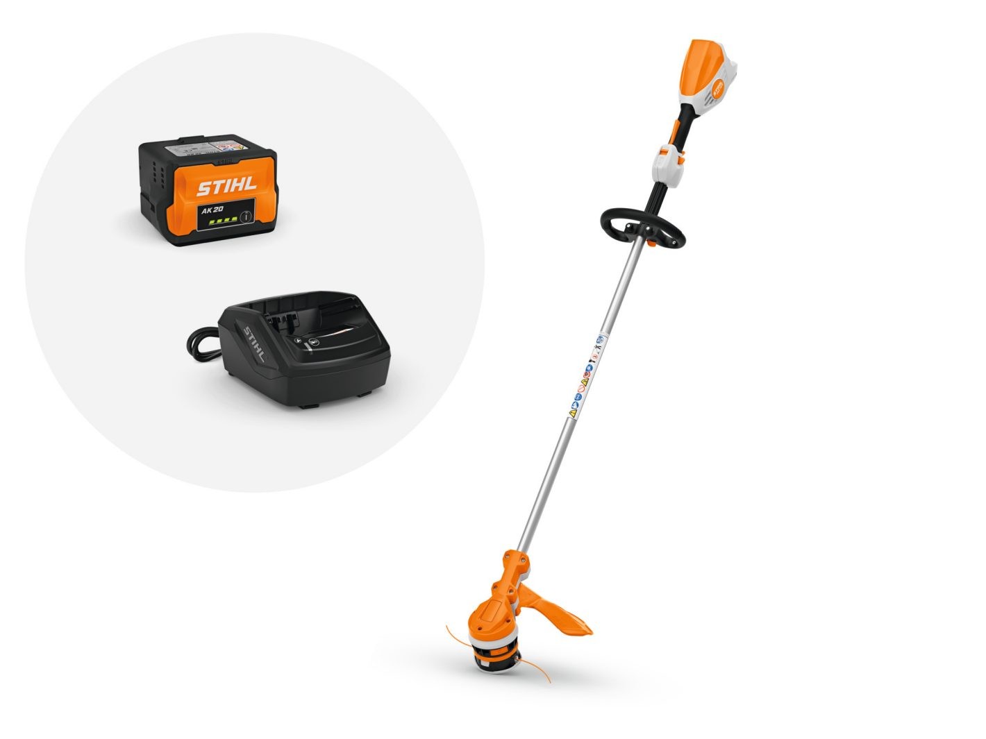 Žoliapjovė akumuliatorinė Compact STIHL FSA 70.0 R SET (su AK 20 ir AL 101) Žoliapjovė akumuliatorinė Compact STIHL FSA 70.0 R SET (su AK 20 ir AL 101)