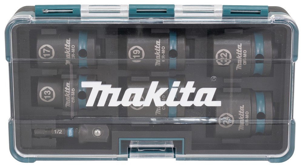 Smūginių galvų komplektas, 1/2" 7 vnt Smūginių galvų komplektas, 1/2" 7 vnt