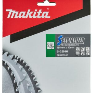 Pjovimo diskas, 165x20 mm, medienai SPECIALIZED