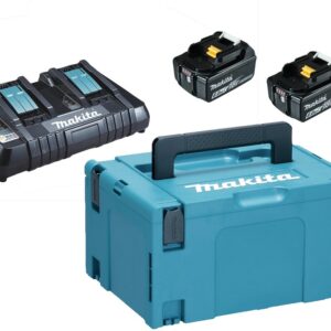 Komplektas LXT 18Vx, 2xBL1860 ir dvigubas kroviklis DC18RD