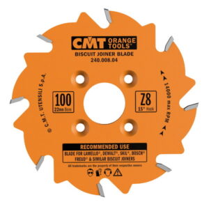 Diskas frezavimo 100X3.96X22 Z8 ATB, CMT
