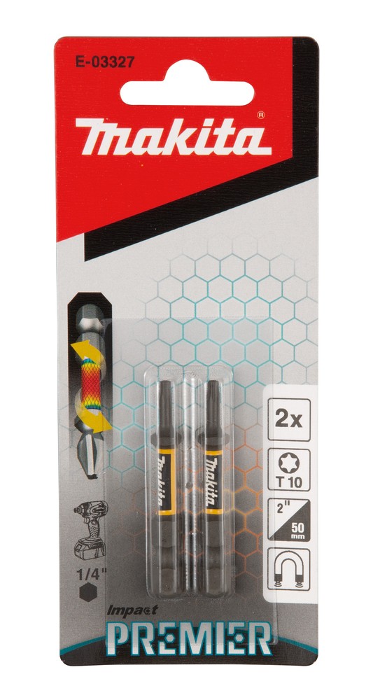 Torsion sukimo antgalis TX10 50mm, 2vnt. Impact Premier Torsion sukimo antgalis TX10 50mm, 2vnt. Impact Premier