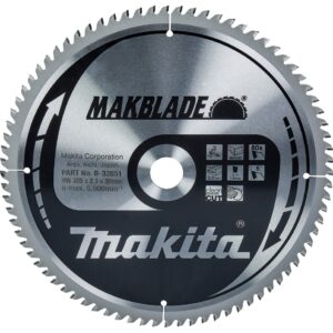 Pjovimo diskas medienai 305X2.3X30mm 5° T80 MAKBLADE