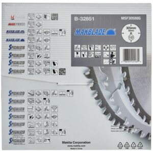 Pjovimo diskas medienai 305X2.3X30mm 5° T80 MAKBLADE