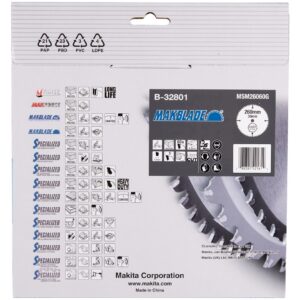 Pjovimo diskas medienai 260X2.3X30mm 5° T60 MAKBLADE