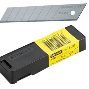 Laužomos geležtės 18mm 50vnt, Stanley