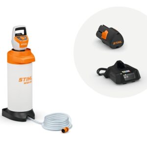 Bakelis vandens akumuliatorinis STIHL WSA 40.0 komplekte su AS 2 ir AL 1