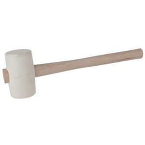Guminis plaktukas, baltas 735g, KS Tools