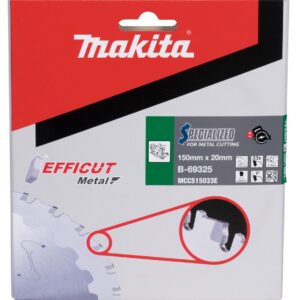 Pjovimo diskas metalui 150x1.1x20mm 0°, 33dant.