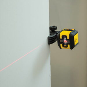 Lazerinis nivelyras CUBIX red su dėklu ir spaustuvu, Stanley