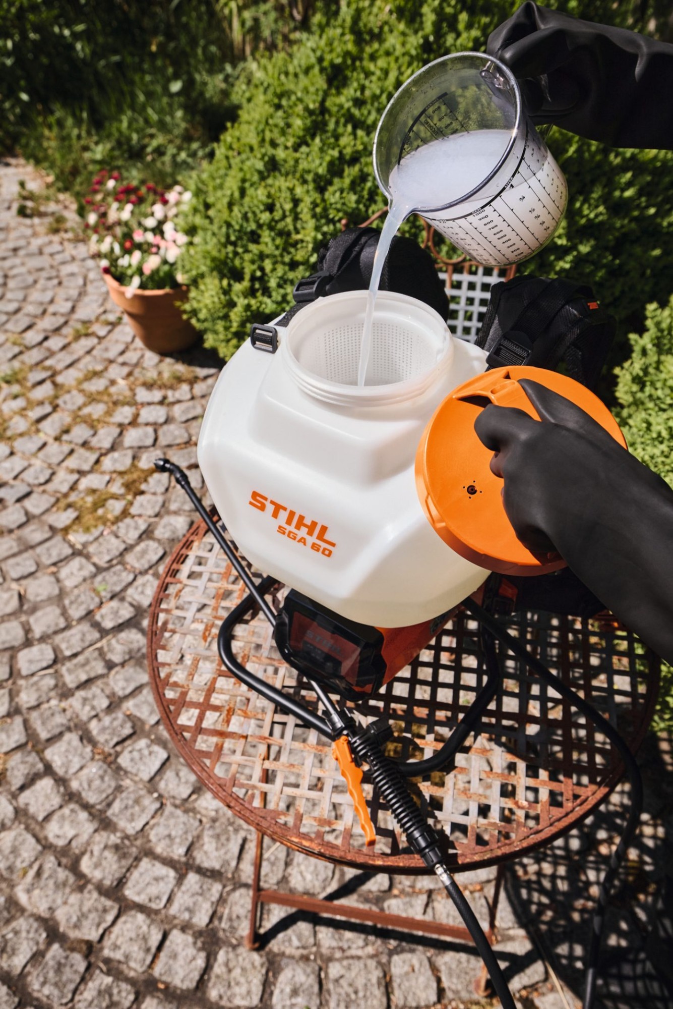 Purkštuvas akumuliatorinis STIHL SGA 60 (be akum. ir krov.) Purkštuvas akumuliatorinis STIHL SGA 60 (be akum. ir krov.) - Image 13