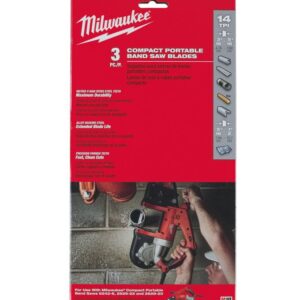 Pjovimo juosta juostiniam pjūklui 898,52x25 P3M, 14Tpi (3vnt) M18FBS85