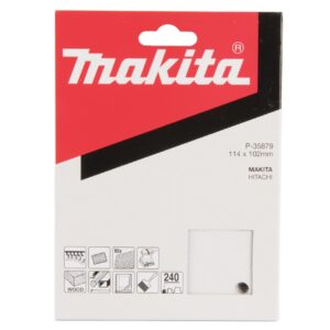 Šlifavimo popierius 114x102mm K240 (BO4565K) 10vnt