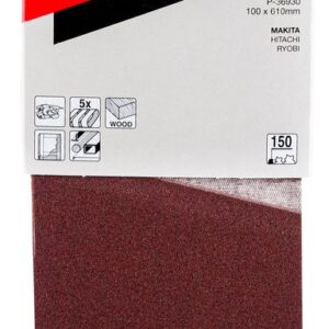 Šlifavimo juosta 100x610 K150 (5vnt.)