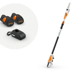 Aukštapjovė akumuliatorinė STIHL HTA 30.0 (su 2xAS 2 ir ALS 31)