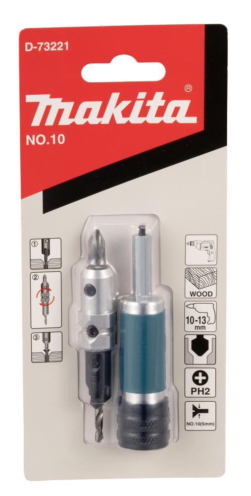 Įgilinimo ir sukimo antgalis PH2 3,2mm Makita Įgilinimo ir sukimo antgalis PH2 3,2mm Makita
