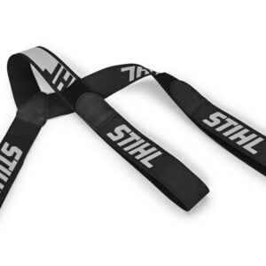 Petnešos juodos STIHL su "Velcro" lipukais