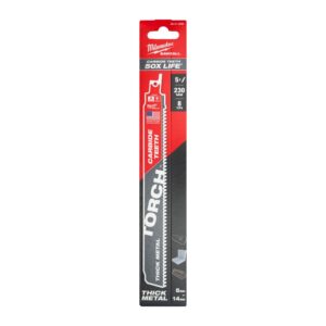 Pjūklelis tiesiniui pjūklui su karbidiniais dantimis TCT 230mm 8tpi (metalui, plienui, ketui)