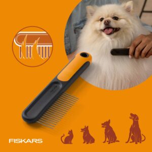 Pet Care retos plieninės šukos