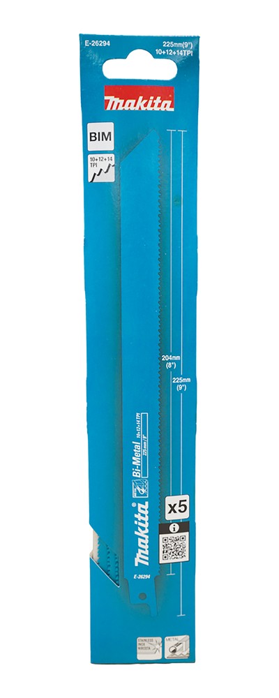 Pjūkleleliai tiesiniam pjūkl. 225mm (10+12+14Tpi), metalui ("trigubo žingsnio ašmenys") Pjūkleleliai tiesiniam pjūkl. 225mm (10+12+14Tpi), metalui ("trigubo žingsnio ašmenys") - Image 3