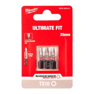 Sukimo antgalis TX10 25 mm, ShockWave 3vnt.