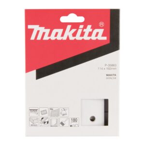 Šlifavimo popierius 114x102mm K180 (BO4565K) 10vnt
